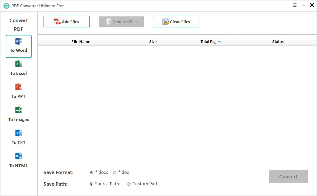 PDF Converter Ultimate User Guide